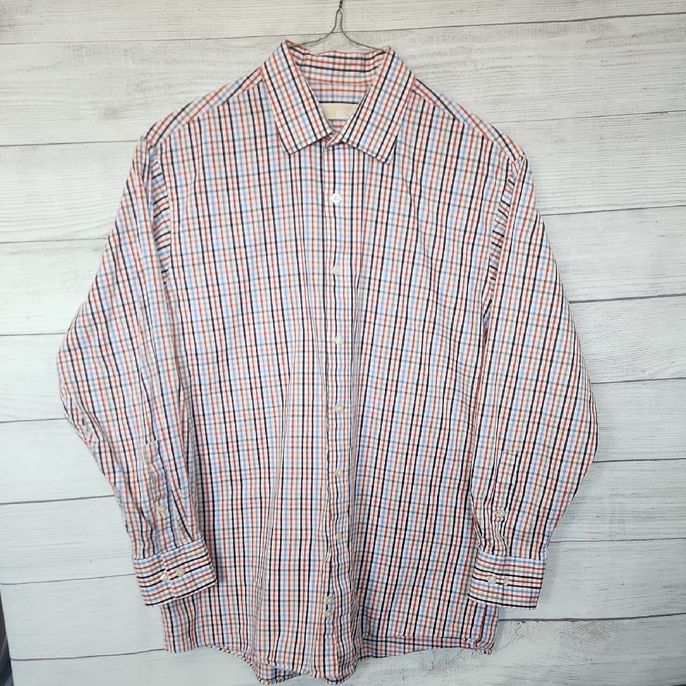 MICHAEL Michael Kors Multicolor Plaid Button-Down Shirt